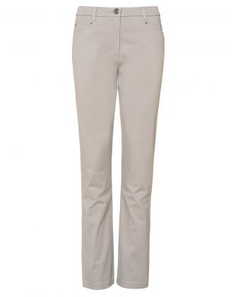 Pantalon beige en coton