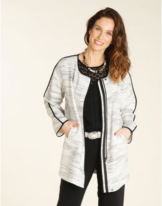 Veste longue chic
