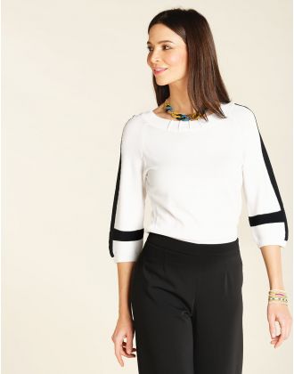 Pull maille douce gaze