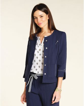 Veste chic marine