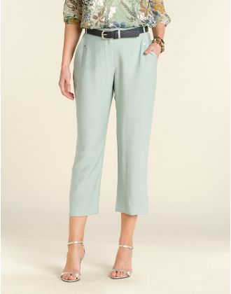 Pantacourt chic vert