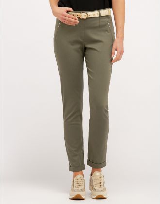 Pantalon jegging kaki
