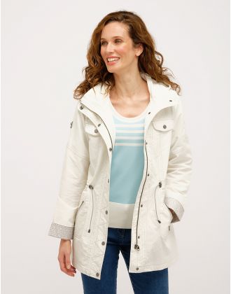 Parka blanche