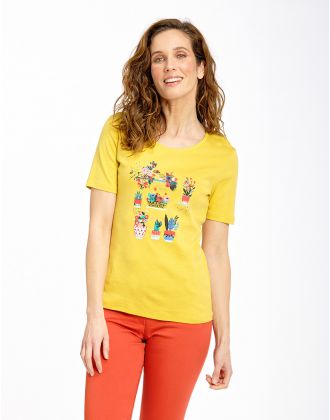 T-shirt anis coton BIO