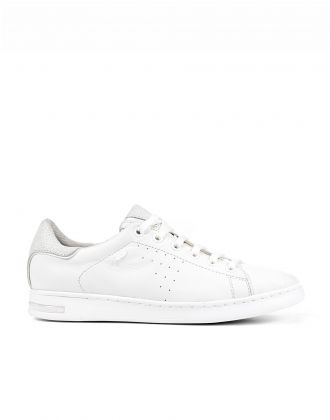 Baskets basses cuir blanc
