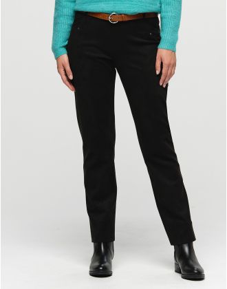 Jegging suédine noir