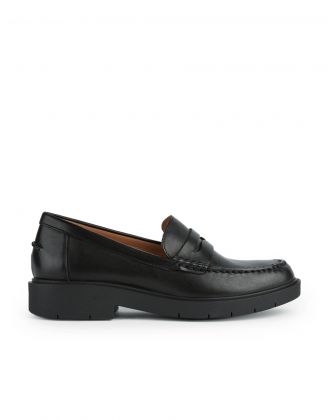 Mocassin 100% cuir noir