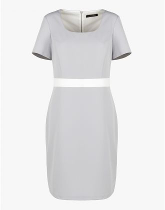 Robe habillée grise