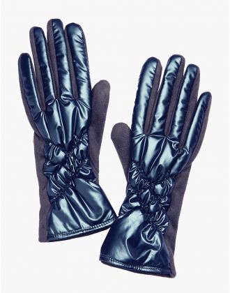 Gants bleu marine
