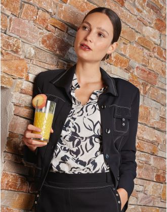 Veste chemise noire