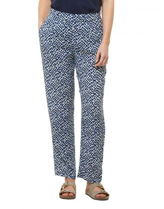 Pantalon fluide bleu
