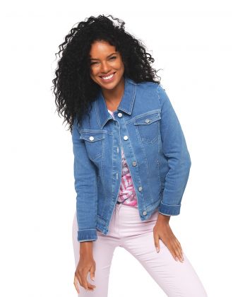 Veste en jean stone