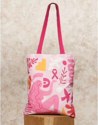 Cabas Octobre Rose