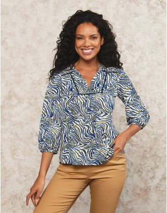 T-shirt blanc imprimé
