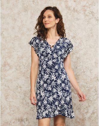Robe motif floral