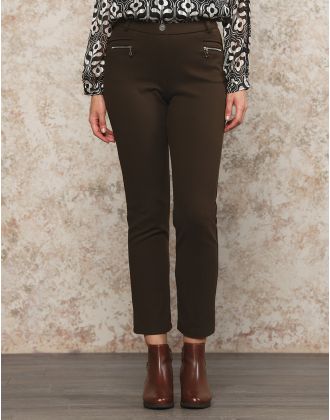 Jegging sergé kaki