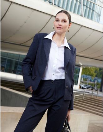 Veste tailleur bleu