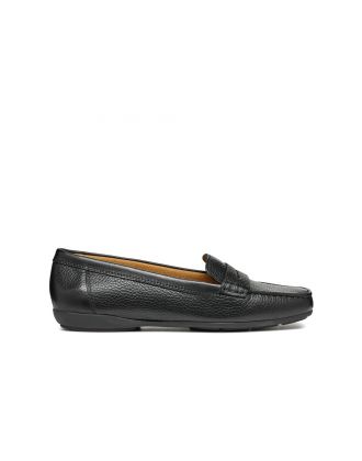 Mocassins cuir noir