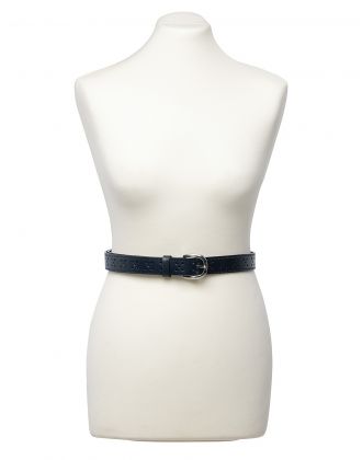 Ceinture cuir marine