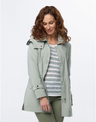 Parka vert amande