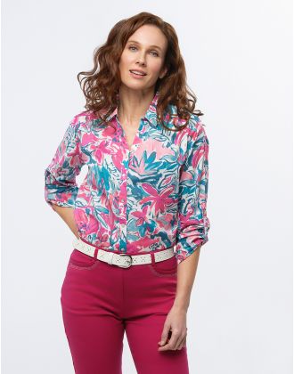 Chemise coton motif