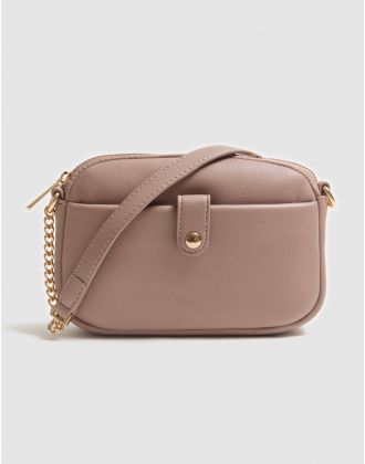 Sac porté épaule rose