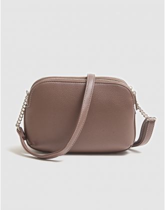 Sac bandoulière chocolat