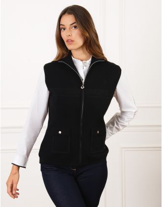 Gilet sans manches noir