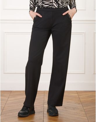 Pantalon large noir