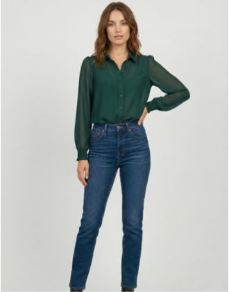 Chemisier vert sapin
