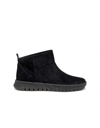 Bottines fourrées noir