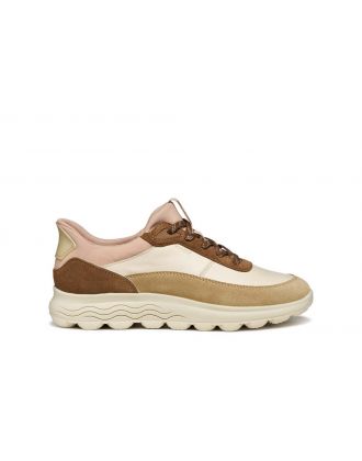 Baskets cuir marron