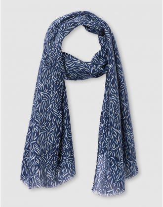 Foulard motif marine