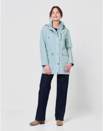 Parka légère vert amande