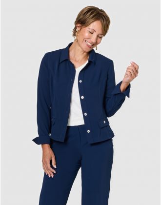 Veste légère bleu marine