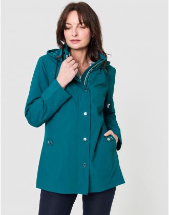 Parka légère émeraude