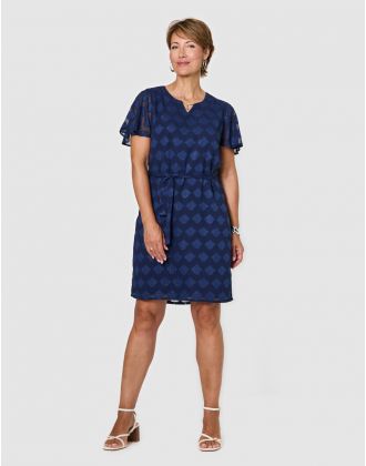 Robe chic motif marine