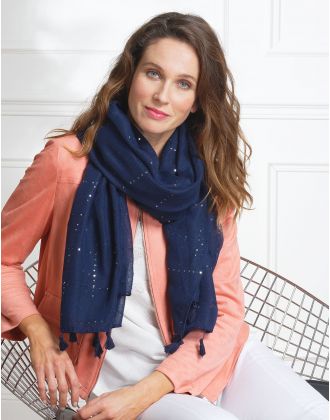 Etole chic marine strass