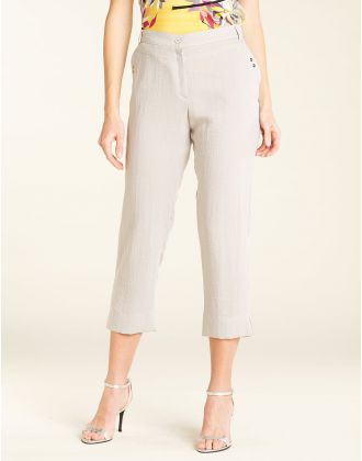 Pantacourt chic beige