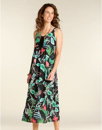 Robe longue et bucolique