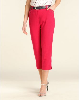 Pantacourt chic fuchsia