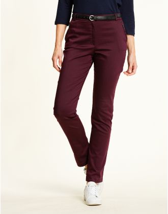 Pantalon stretch prune