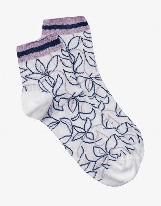 Chausettes blanches pop