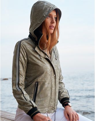 Blouson kaki doublé