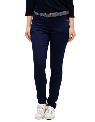 Jean slim encre coton
