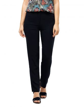 Pantalon droit marine