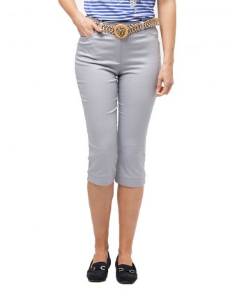 Corsaire coton gris