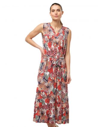 Robe longue hibiscus