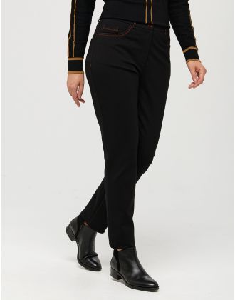 Pantalon slim milano noir