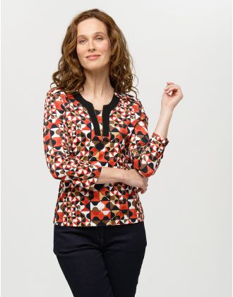 T-shirt imprimé rouge